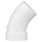 Charlotte Pipe And Foundry Charlotte Pipe Schedule 40 2 in. Hub X 2 in. D Spigot PVC Street Elbow 1 pk PVC003231000 - alternate 4